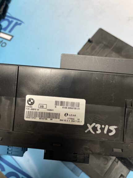 Calculator confort BMW X3 6135 9350705-01