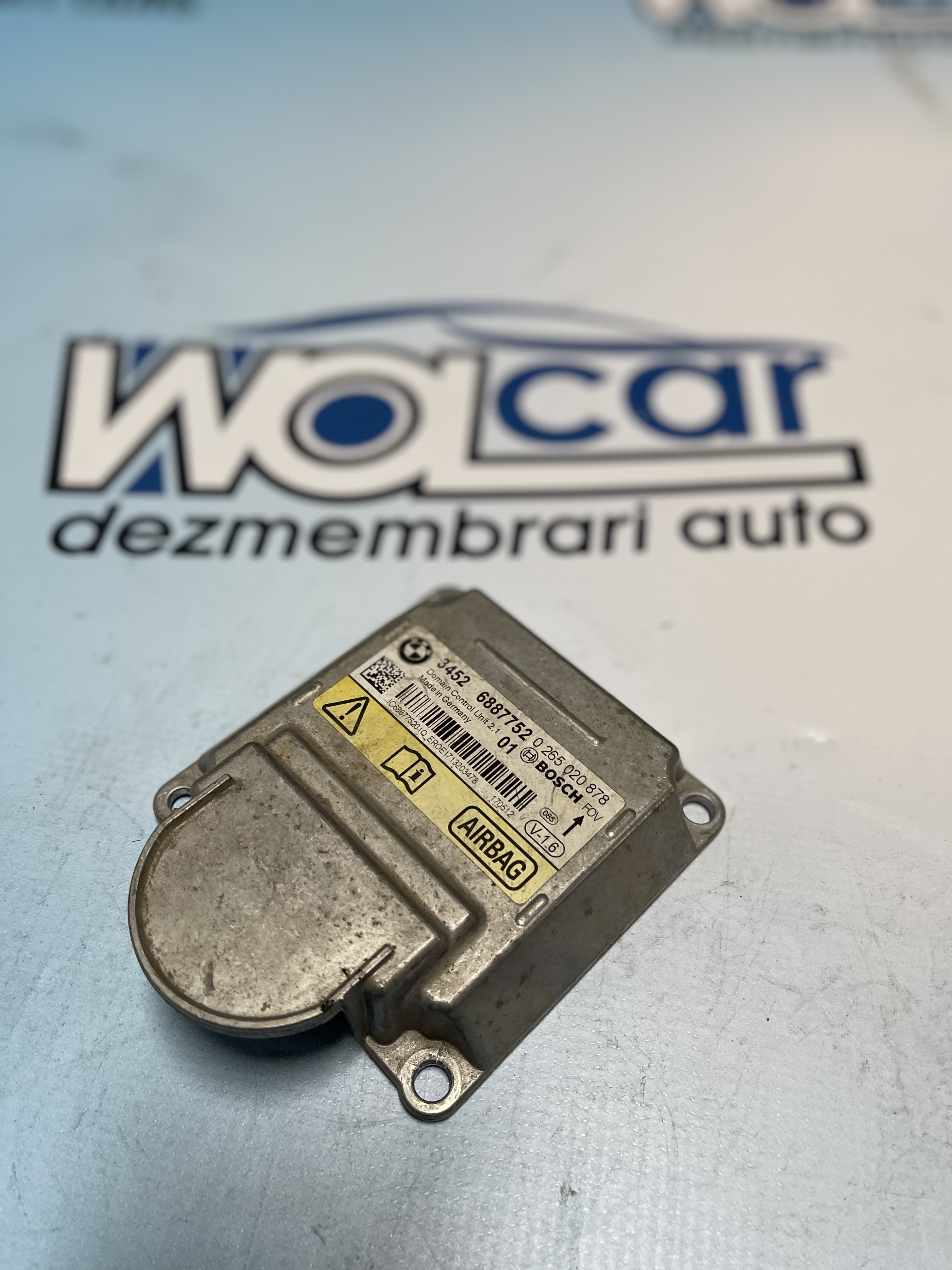 Calculator airbag BMW 6887752 0265020878