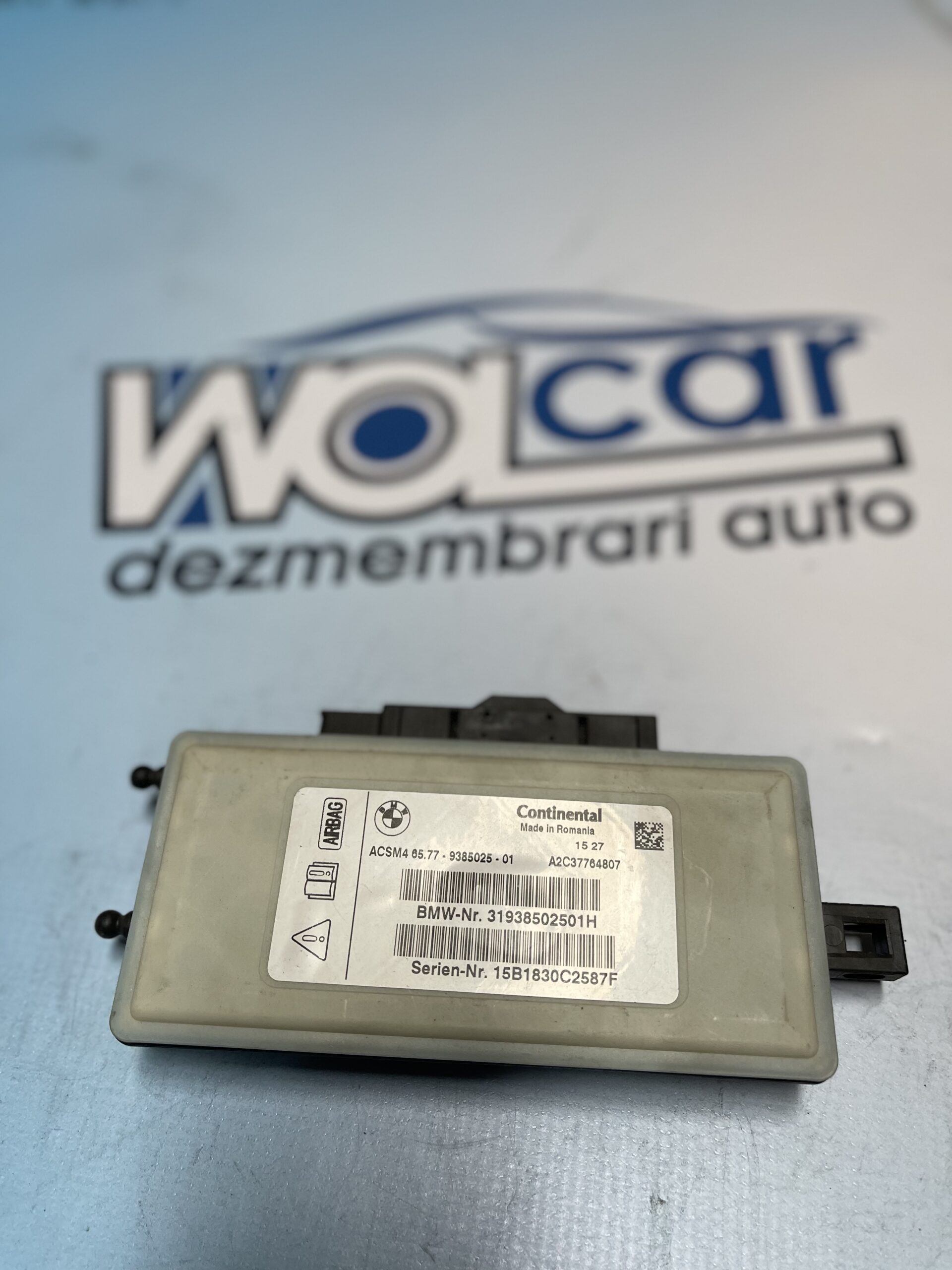 Calculator modul airbag bmw 9385025