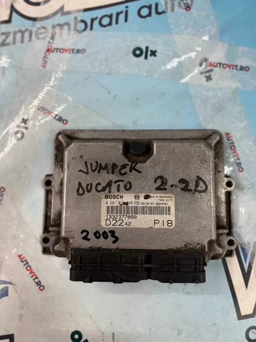 Calculator Fiat Ducato 2.2D 0281010345 Calculator Fiat Ducato 2.2D 0281010345